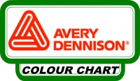 Avery 500 Vinyl Colour Chart